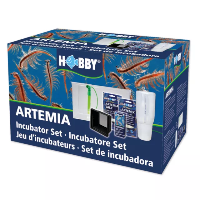 Hobby Incubator Set - Aufzuchtset für Artemia Nauplien Lebendfutter Urzeitkrebse