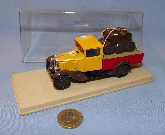MVI Mini-Racing 1/43 - Citroën C4 Plateau Vin Bordeaux (1930) - Transkit Solido, Neuf