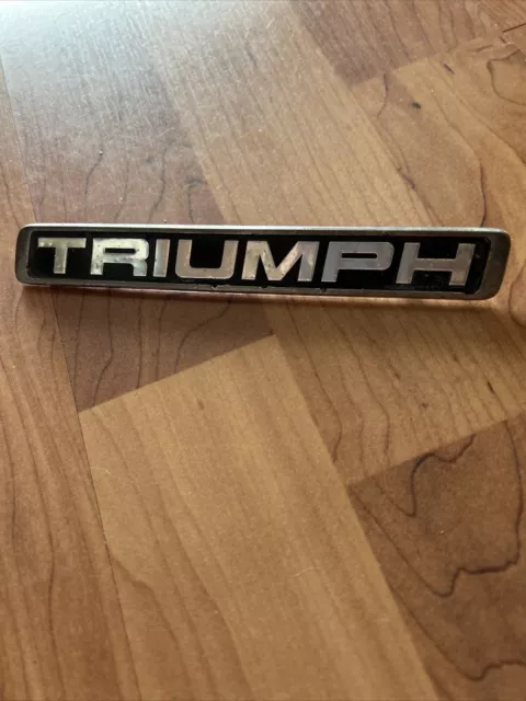 Vintage Triumph Car Badge 627254