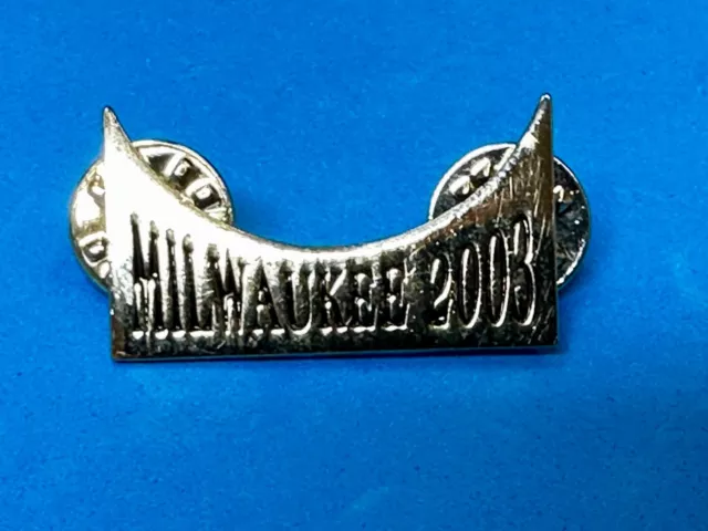Milwaukee HOG 2003 Harley Davidson Owners Group HOG Silver Color Pin