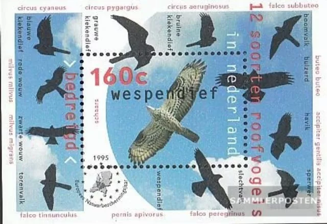 Niederlande Block44 (kompl.Ausg.) postfrisch 1995 Natur und Umwelt