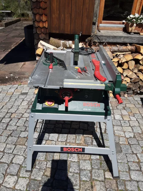 Bosch PTS 10 Tischkreissäge mit Untergestell