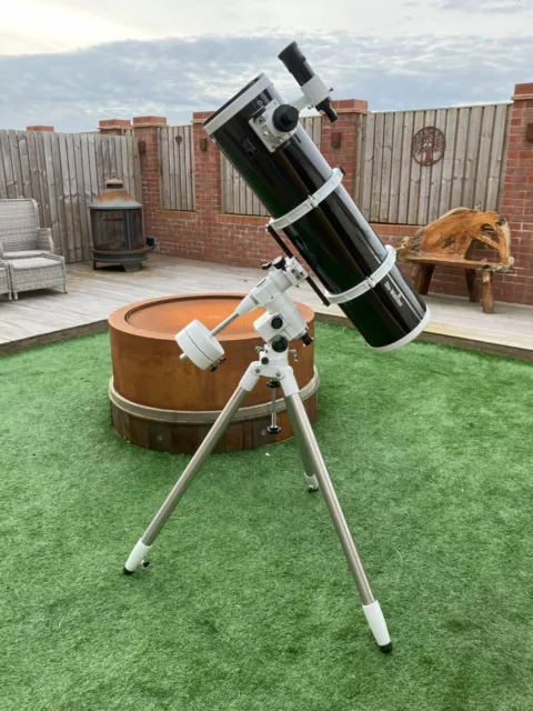 Sky-Watcher Explorer 200P EQ-5 Newtonian Reflector Telescope with Storage Boxes