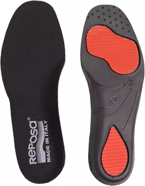 REPOSA STEP ACTIVE- Solette Scarpe Gel Da Lavoro Uomo Donna, Suole Scarpa Antinf