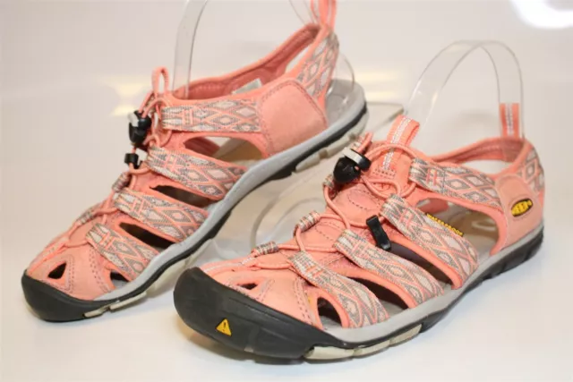 KEEN 1014459 Clearwater CNX Womens 7.5 38 Pink Waterproof Hiking Sandals SHoes