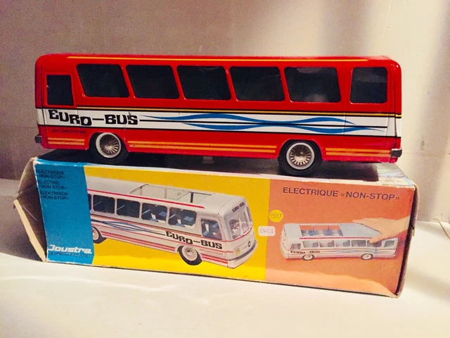 Autobus Joustra – Jouet Ancien – Collection – État D'Occasion