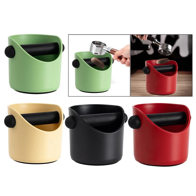 Knock Coffee Ground Dump Bin Trash Can for Cafe, Restaurant, Hotel, Office