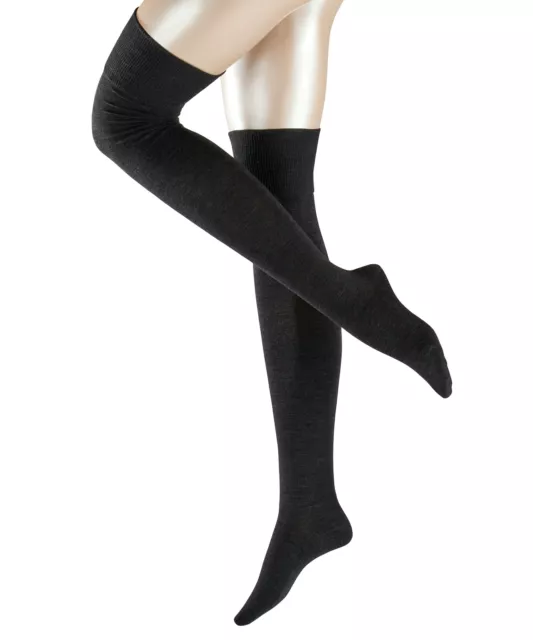 Falke Ladies Soft Merino Wool and Cotton Long Length Knee High Socks Pack  of 1
