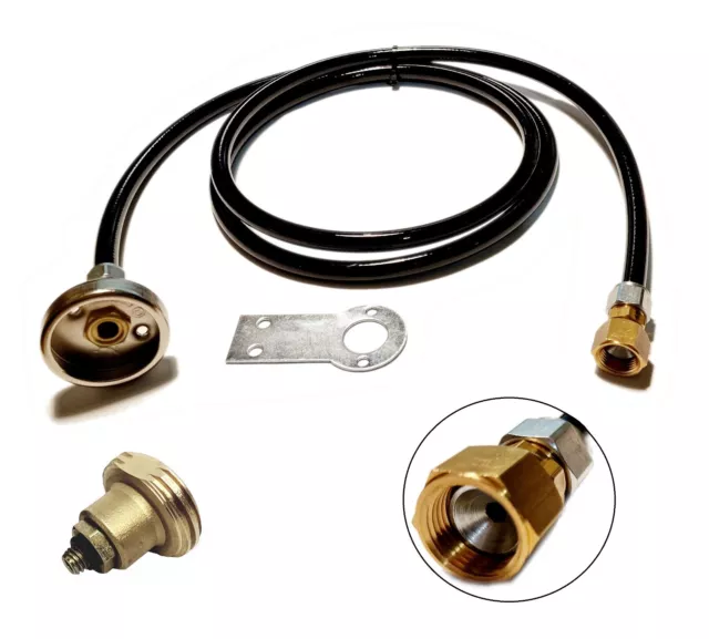Camping Filler Pipe Installation Kit LPG Gasbank Duo, Multiple