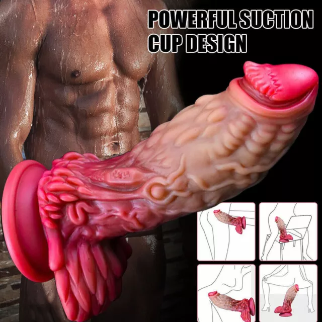 Realistic-Big-Huge-Dildo-Sex-Suction-Cup-Penis-Anal-Vagina-G-spot-Toy-for-Women