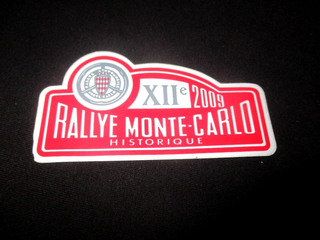 Lot de 2 autocollant rallye de Monte Carlo - Collection