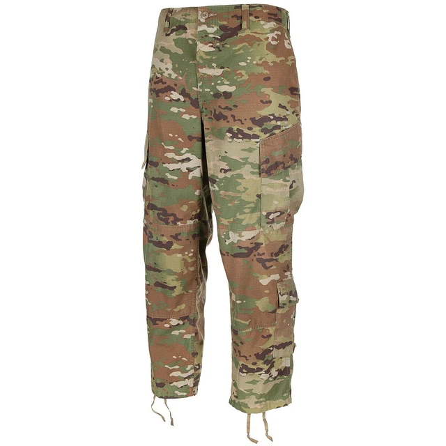 Uugood Pantaloni Tattici Militari da Uomo Paintball BDU Pantaloni Airsoft da Combattimento Pantaloni Multitasche con Ginocchiere Pantaloni Cargo Uomo (Esercito Verde, S