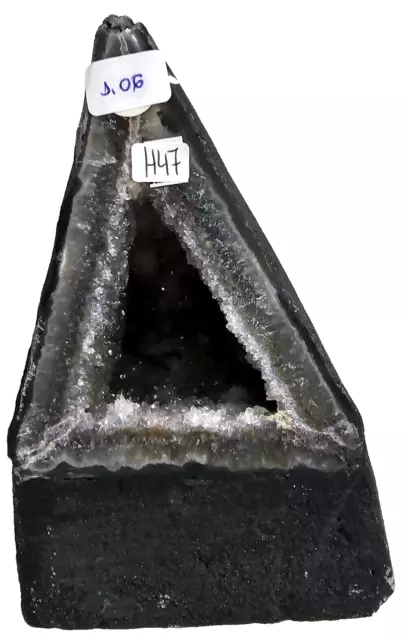 Achatgeode Amethyst  Druse Kristall Edelstein Achat Geode Bergkristall Quarz