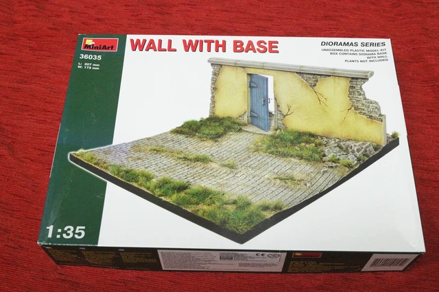 1:35 MODELLBAUSATZ MINIART 36035 Wall with Base Diorama OVP EUR 22,05 ...