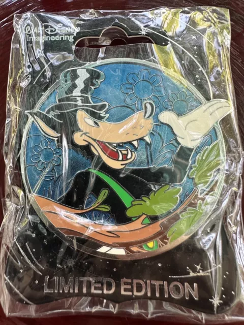 Disney WDI Big Bad Wolf Profile Pin Villain The Three Little Pigs LE 250 Rare