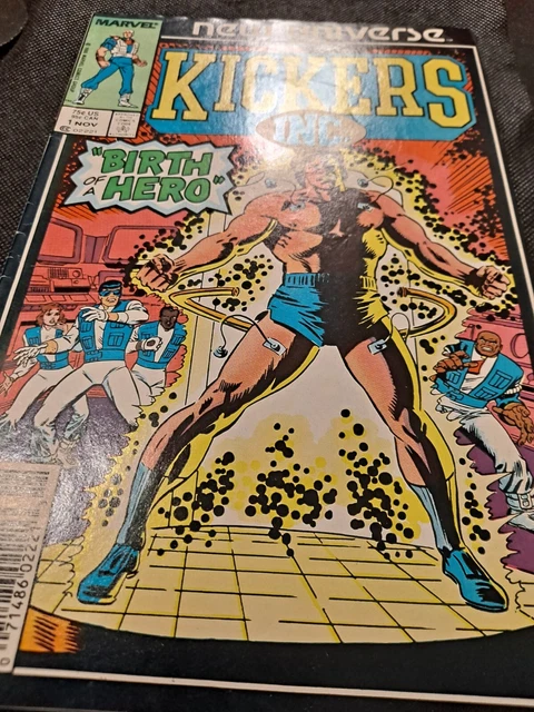 1986 MARVEL COMICS GROUP 1 NOV KICKERS, INC COMIC BOOK!     e6506UXX