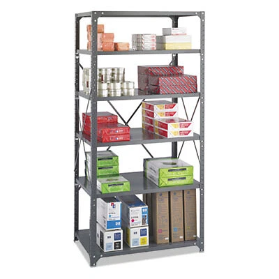 Safco SHELVING,COMM,36X24,GY 6270 SAFCO PRODUCTS Safco 6270 073555627008 Dark