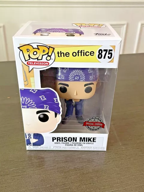 Funko Pop! Prison Mike #875 The Office Vinyl Figure Special Edition Minor Flaws