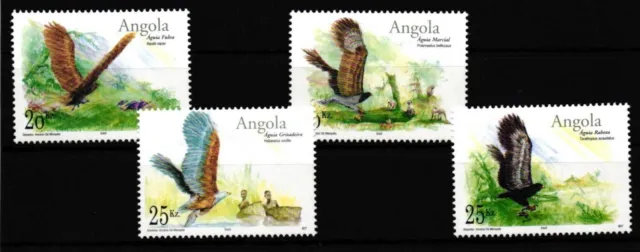 Angola 1715-1718 Mint Birds #HQ337