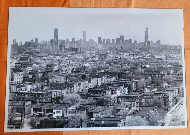 Rare Photograph by Groundbreaking African American Photographer CHICAGO SKYLINE