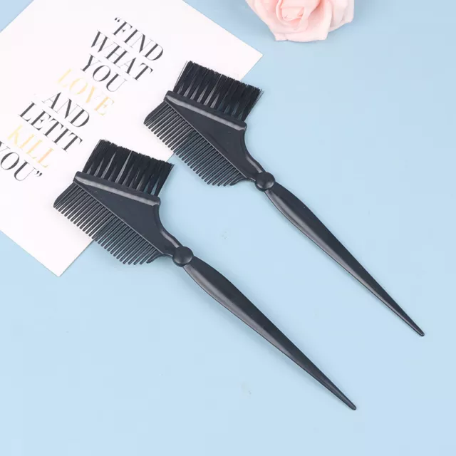 Hair Color Brush Hair Dye Applicator Brush & Comb Combination Hairstyle Tool-EL