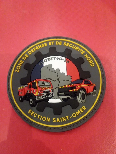 Ecusson Militaire Original - Zone De Défense Nord Est - Armée Française - Insigne Patch