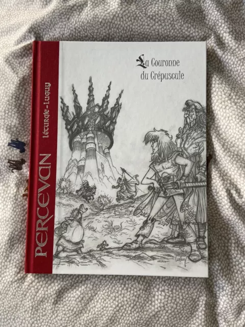 Percevan signé, dédicacé tirage de tête La Couronne du crépuscule LUGUY LETURGIE