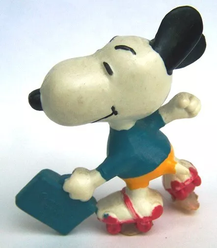 Vintage Red Baron Snoopy and Lucy Little People Figures From Aviva Toy Co,  Peanuts Little People, Peanuts Gang 