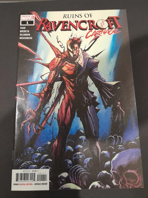 Ruins Of Ravencroft Carnage #1 1st Cortland Cassidy Marvel Comics 2020
