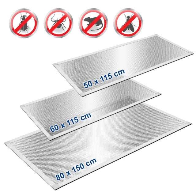 Griglie di sfiato dell'aria cantina telaio alluminio rettangolare diverse misure