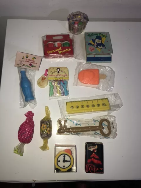 Gommine Gomme Vintage Da Collezione Lotto Eraser