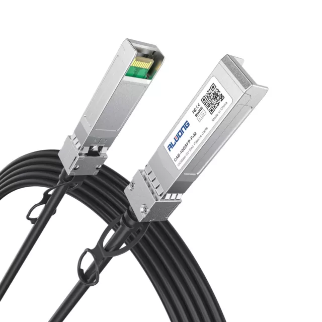 10G SFP DAC-Kabel Kupfer SFP+ Kabel für Cisco SFP-H10GB-CU1M, Ubiquiti, Mikrotik