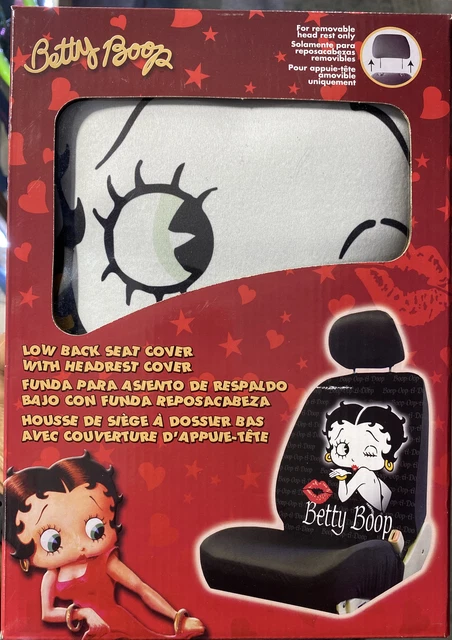 Plasticolor 008658R01 'Betty Boop' Timeless Seat Cover