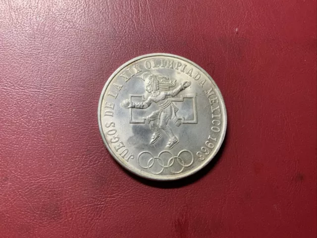 Mexiko 25 Pesos 1968 Silber - Olympia