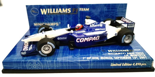 Miniature F1 Minichamps Williams FW26 #3 - J.P. Montoya - 1/43 - 2004