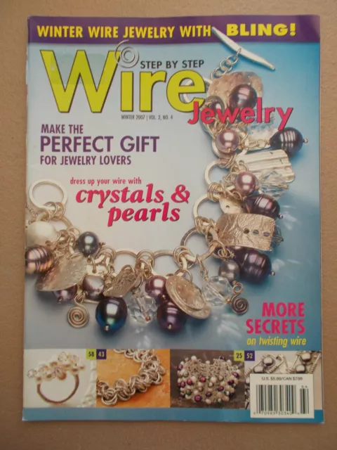 Step By Step Wire Jewelry~Vol 2 #4~Crystals~Pearls~Watch~Jewellery Projects