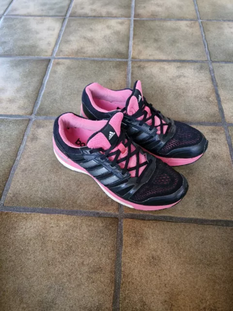 Adidas Supernova Sequence Boost Damen Laufschuhe Schwarz Pink Running Gr.41 1/3