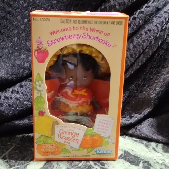 STRAWBERRY SHORTCAKE ORANGE BLOSSOM DOLL 1980 No. 43070