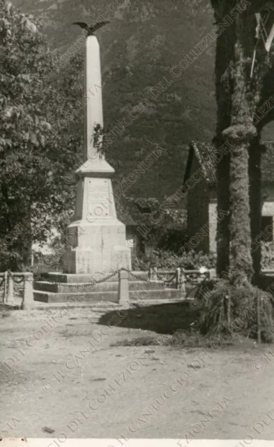 BELLUNO Monumento ai Caduti Soldati Alpini Foto cartolina