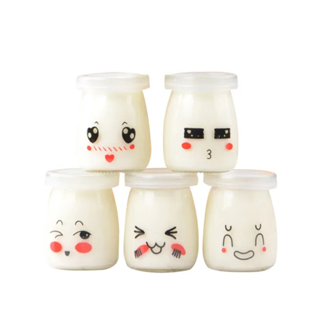 10 PCS Tasting Cup Lovely Jelly Jar Jam Jars Yogurt Mousses Cups