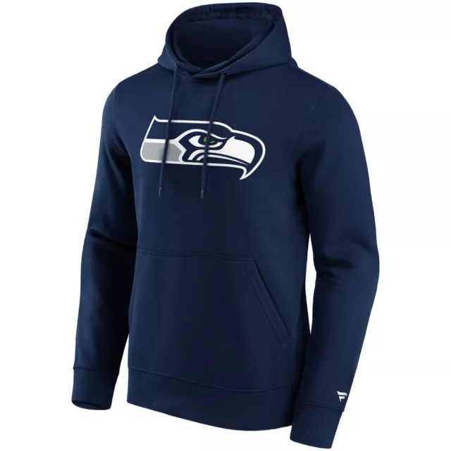 NFL Hoody Seattle Seahawks navy Logo Primary Graphic Sweater Kaputzenpullover