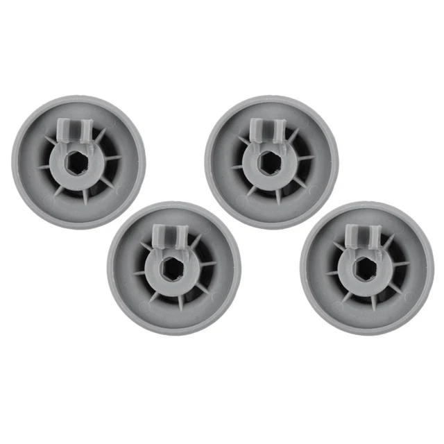 4PCS FOR BOSCHSIEMENS Neff Dishwasher Rack Basket Wheels Replacement