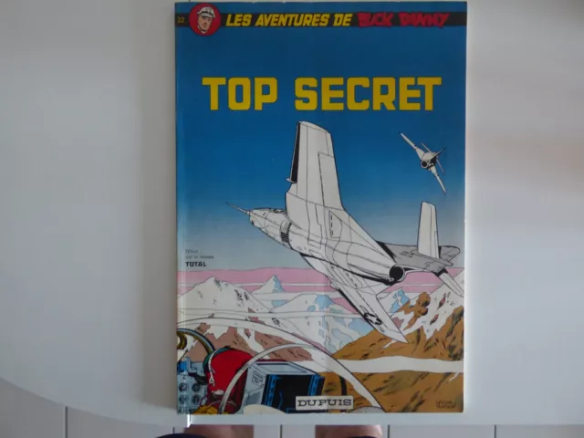 ALBUM BD - LES AVENTURES DE BUCK DANNY - TOP SECRET N°22 -  (couverture souple)