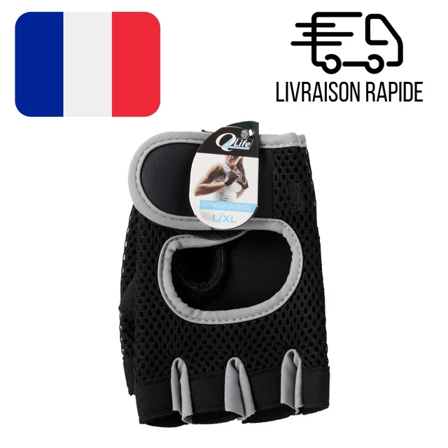 Gants De Musculation Résistants Mitaines Antidérapant Sport Haltérophilie
