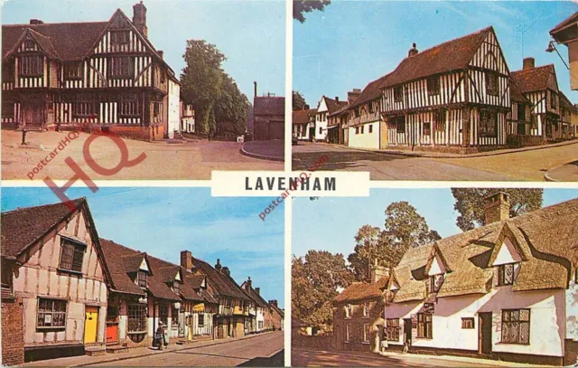 Picture Postcard:-Lavenham (Multiview)