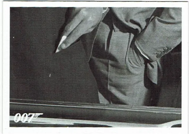 James Bond 007 Autographs & Relics Goldfinger Throwback Chase Base Card #069