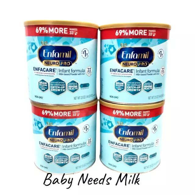 (PACK OF  )Enfamil NeuroPro EnfaCare Infant Formula-23 oz Powder