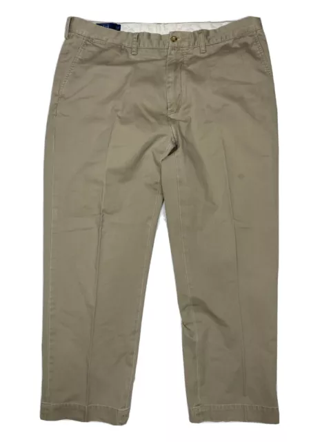 Polo Ralph Lauren Preston Men Size 38x30 (Measure 36x28) Beige Straight Pants