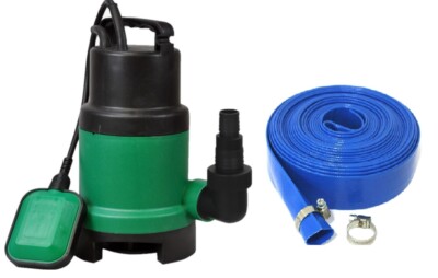 400 W SUBMERSIBLE Eau Sale Pompe avec 