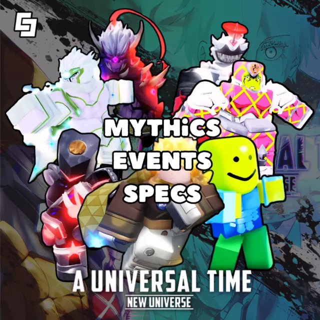 Roblox - A Universal Time - AUT - Unobtainable Rare Skins & Stands -  Tradable